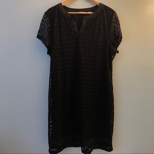 Isaac Mizrahi Black Lace Dress